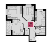 3-х комнатная квартира