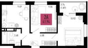 2-х комнатная квартира